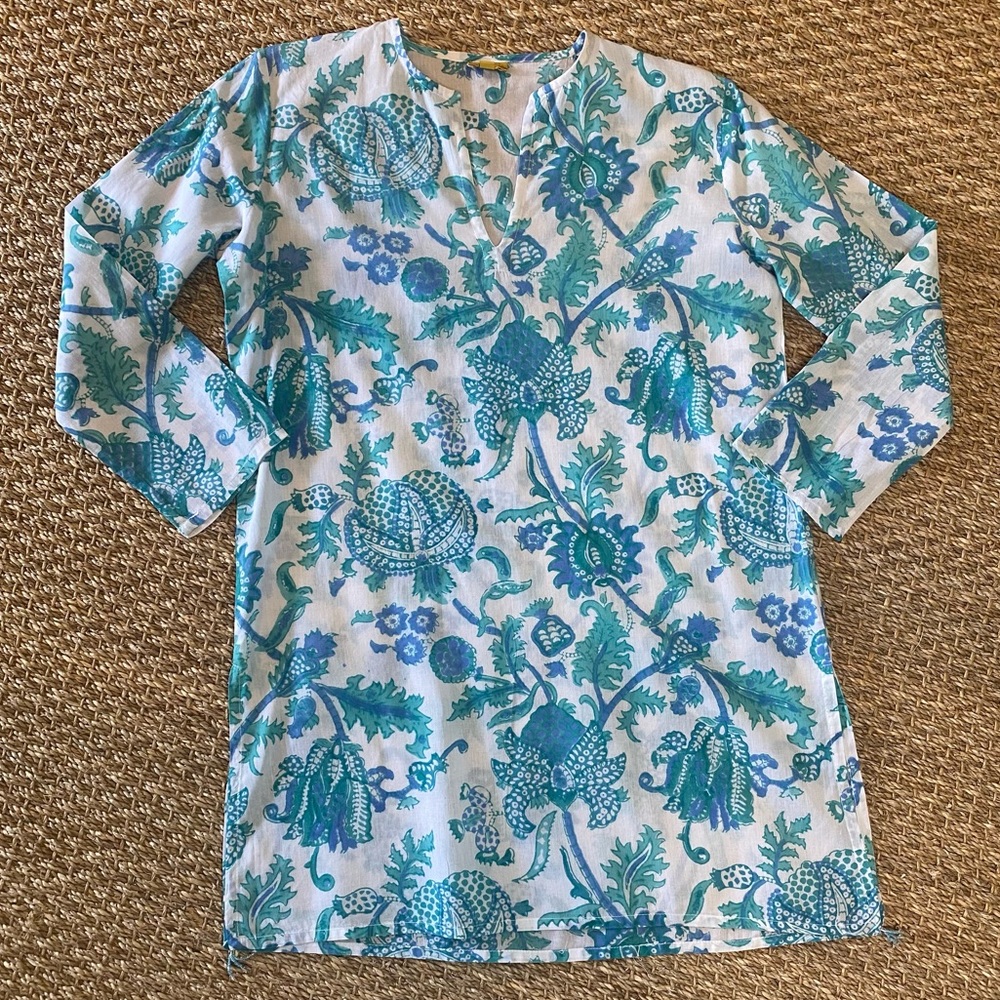 Roller Rabbit | "Amanda Kurta" Tunic Top - Picture 2 of 6